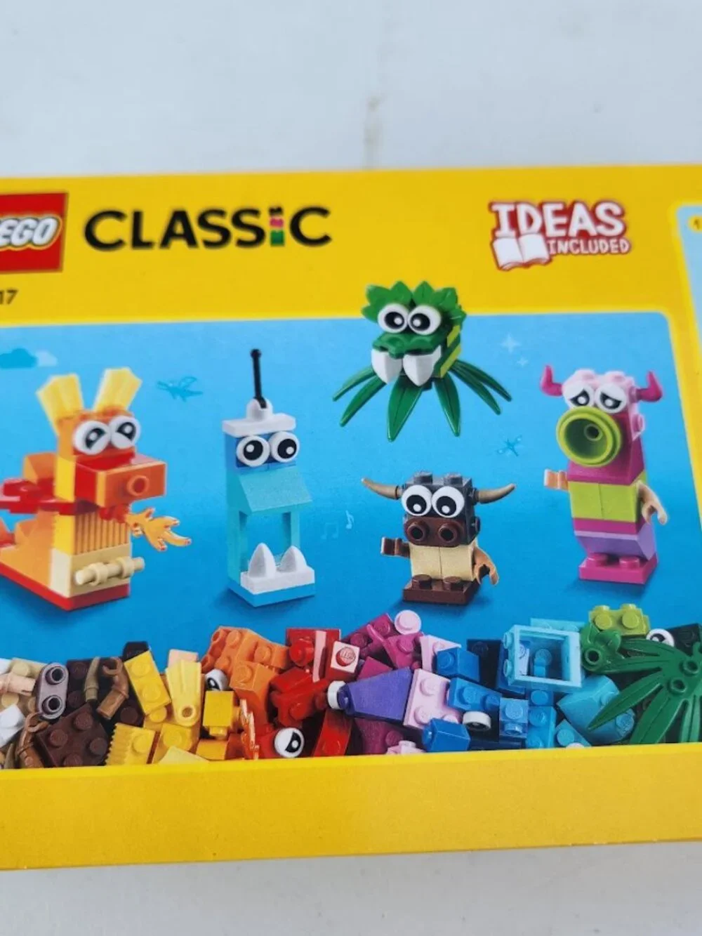 NEW Lego Classic 11017 CREATIVE MONSTERS Halloween Piece Building Toy Set - SEAL